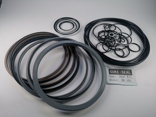Soosan-SB151 Hydraulic Breaker Seal Kit GK825 Gray