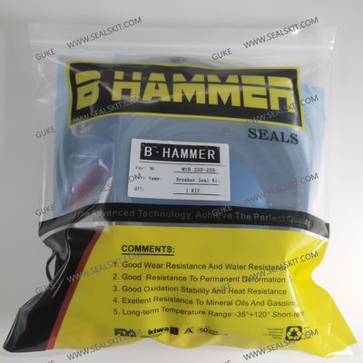 Good price PU PTFE Hydrualic Breaker Seal Kit  MTB 250-255 online