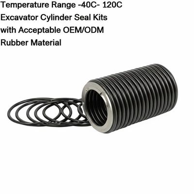 Good price Temperature Range -40C- 120C Excavator Cylinder Seal Kits with Acceptable OEM/ODM and Rubber Material online