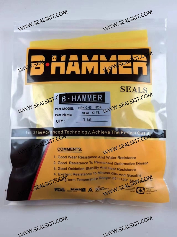 TOKU TNB 230LU(22E)  Hydraulic Breaker Hammer Seal Kit Hydraulic Repair Kit  Tool Diameter 146MM