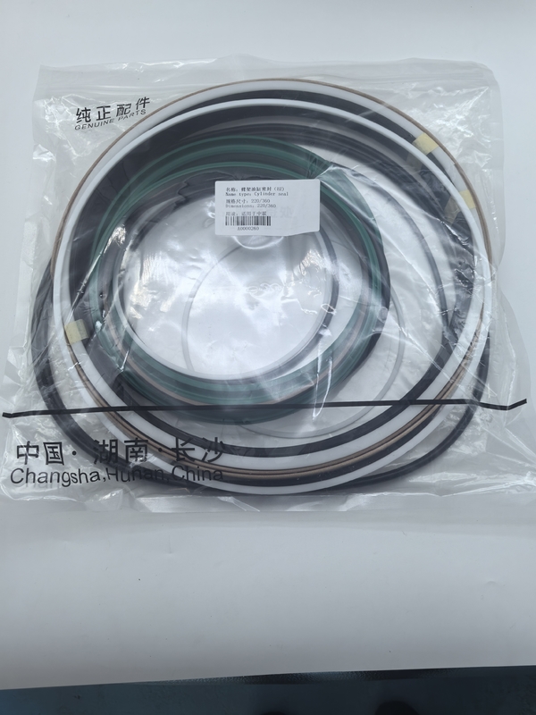 Highly Durable ZOOMLION TRUCK-MOUNTED CONCRETE PUMP Excavator Cylinder Seal Kit 220-360 with PU PTFE NBR IRON Phenolic Seals